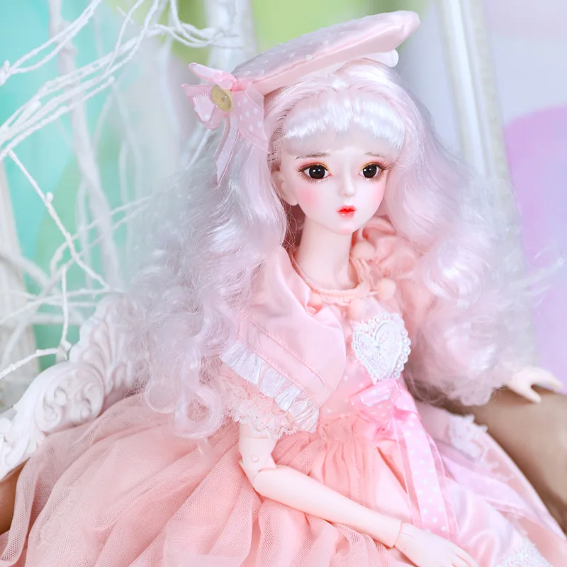 1/3 BJD куклы Fairyland девушки Cass одет полный комплект механическое соединение тела 62