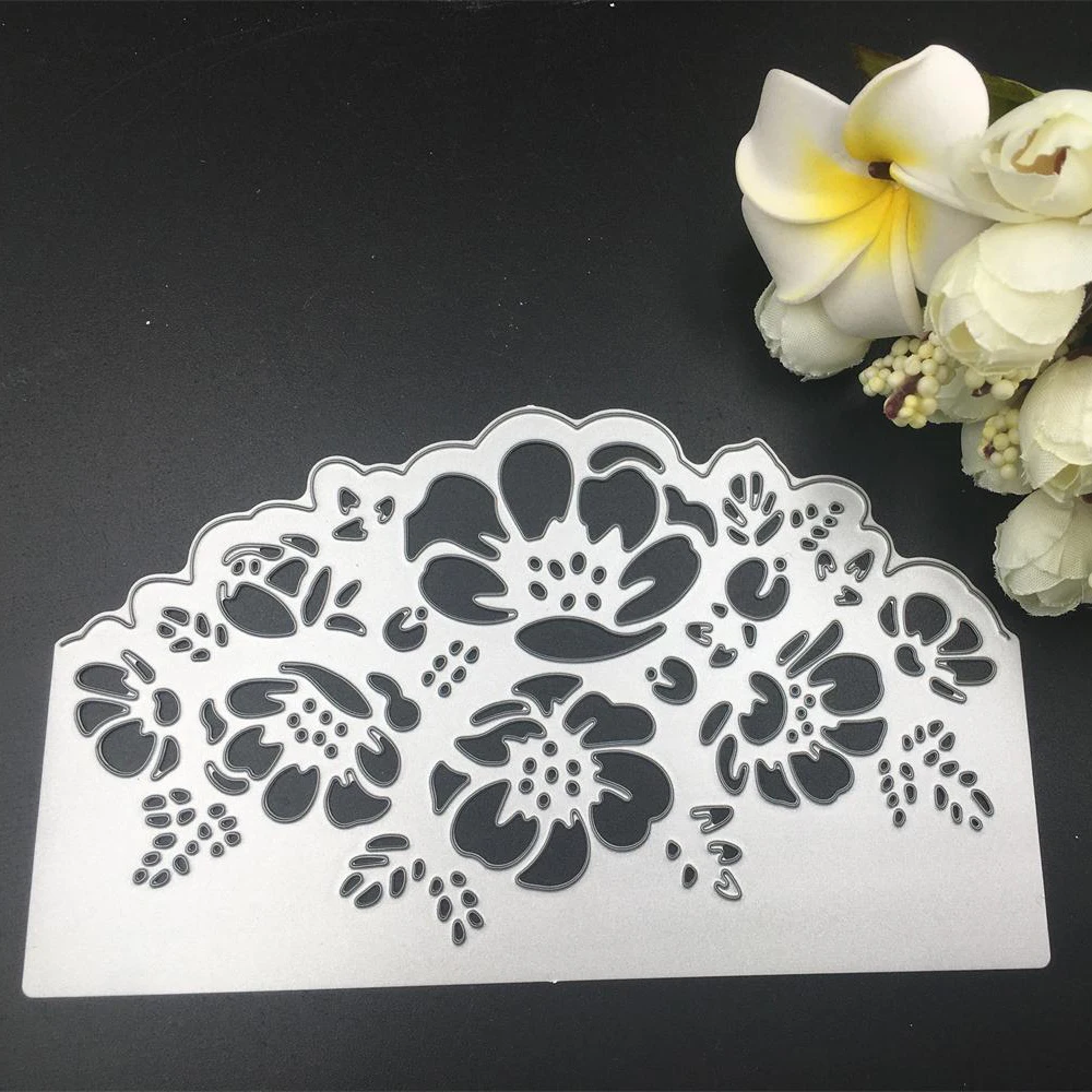 Металлические Вырубные формы Рождественская рамка для изготовления открыток