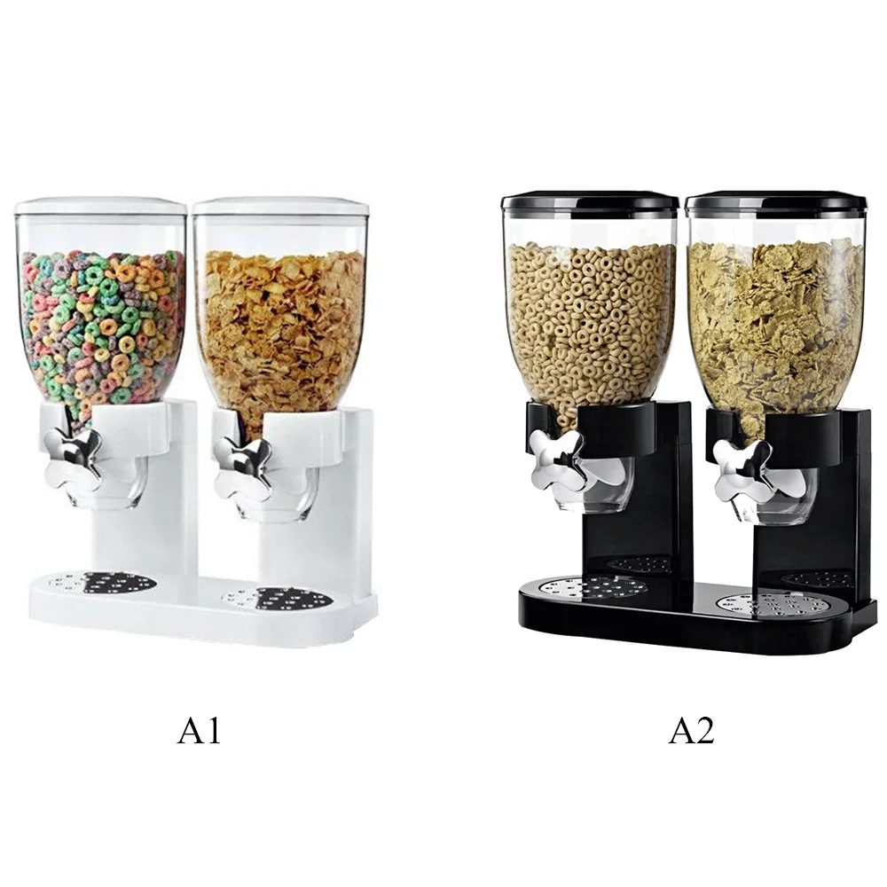 

5L Multifunctional Pasta Cereal Dry Food Dispenser Storage Container Dispense Household Kitchen Machine Food Storge Bottles