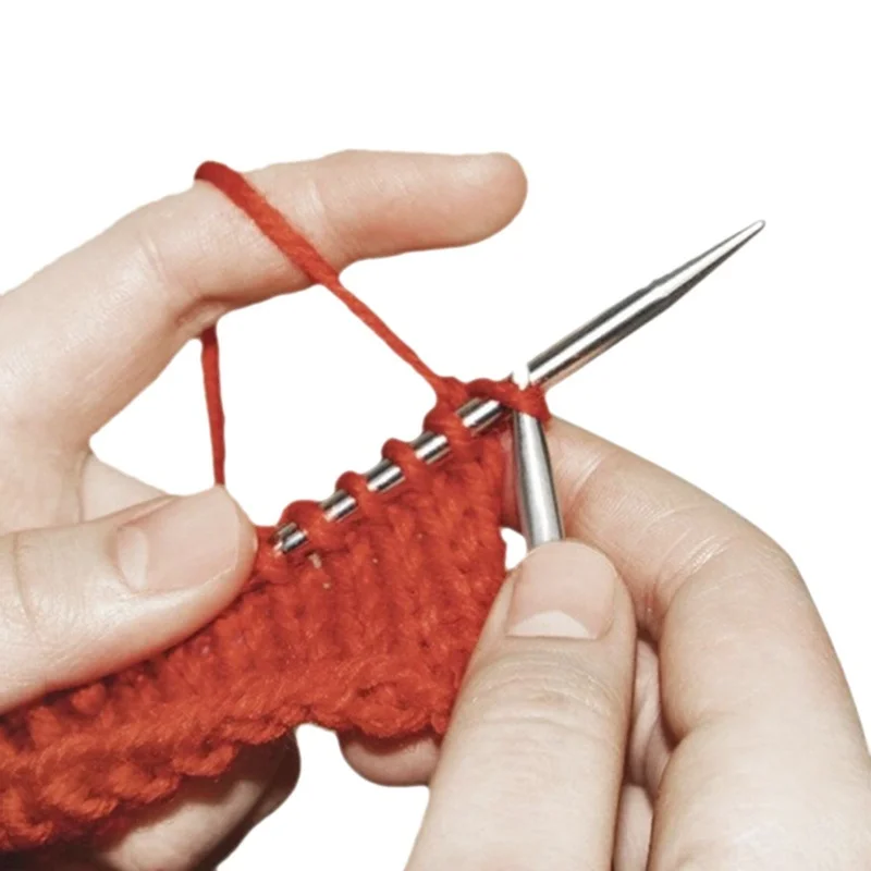 Круговые спицы из нержавеющей стали 11 шт./компл. круглые вязальные бриллиантовые