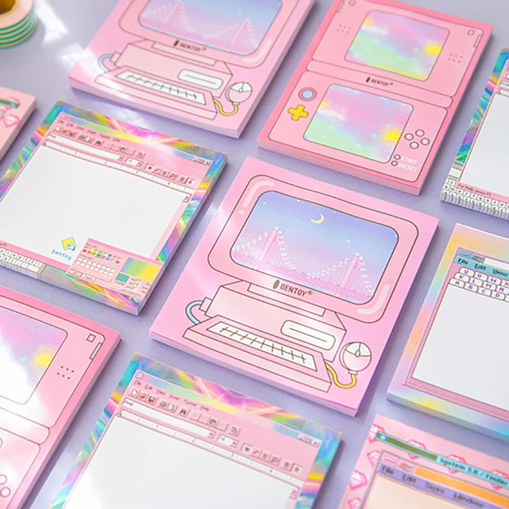 Блокнот для заметок креативный компьютерный дизайн игра Девушка сердце N Times