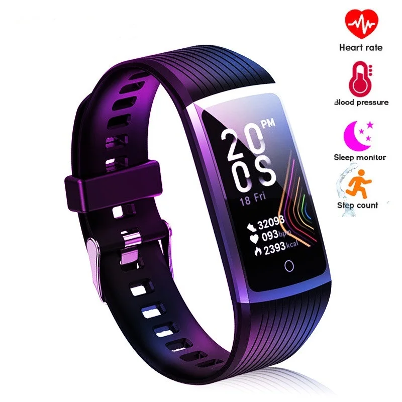 

Health Bracelet Smart band men Fitness Tracker Activity Smartwatch real-time monitor 5 in 1 Pedometer Sports Wristband women man
