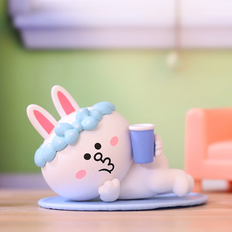 

POP MART Whole Box Line Friends Lifestyle Series Collectible Cute Blind box Kawaii toy figures free shipping