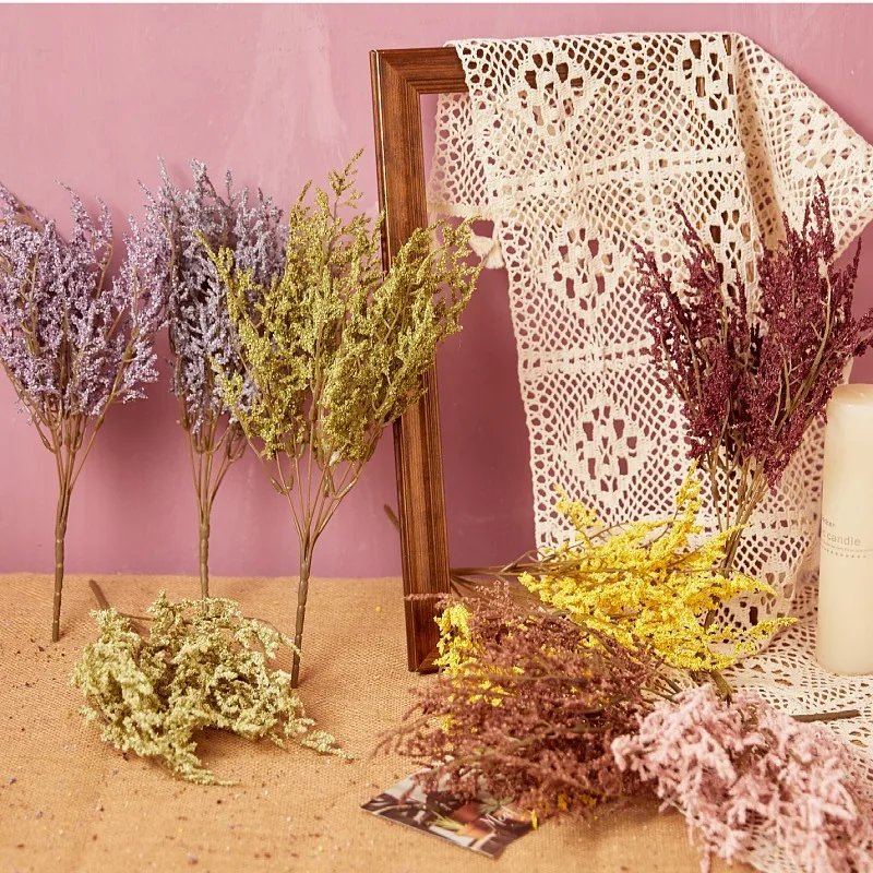 Сушеные натуральные цветы синус влюбленные ложные растения сделай сам Декор для