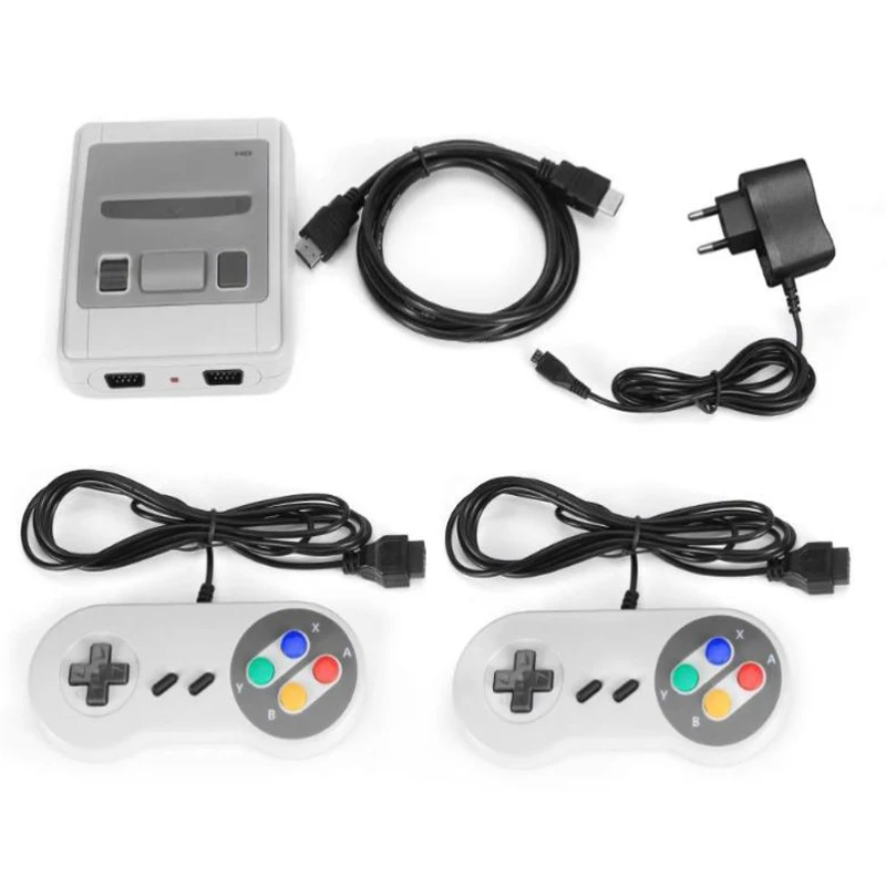 

WESICH Retro Mini Classic TV Video Game Console Built-in 621 Games Handheld Gaming Player 4K TV AV/HDMI 8 Bit Children Gift