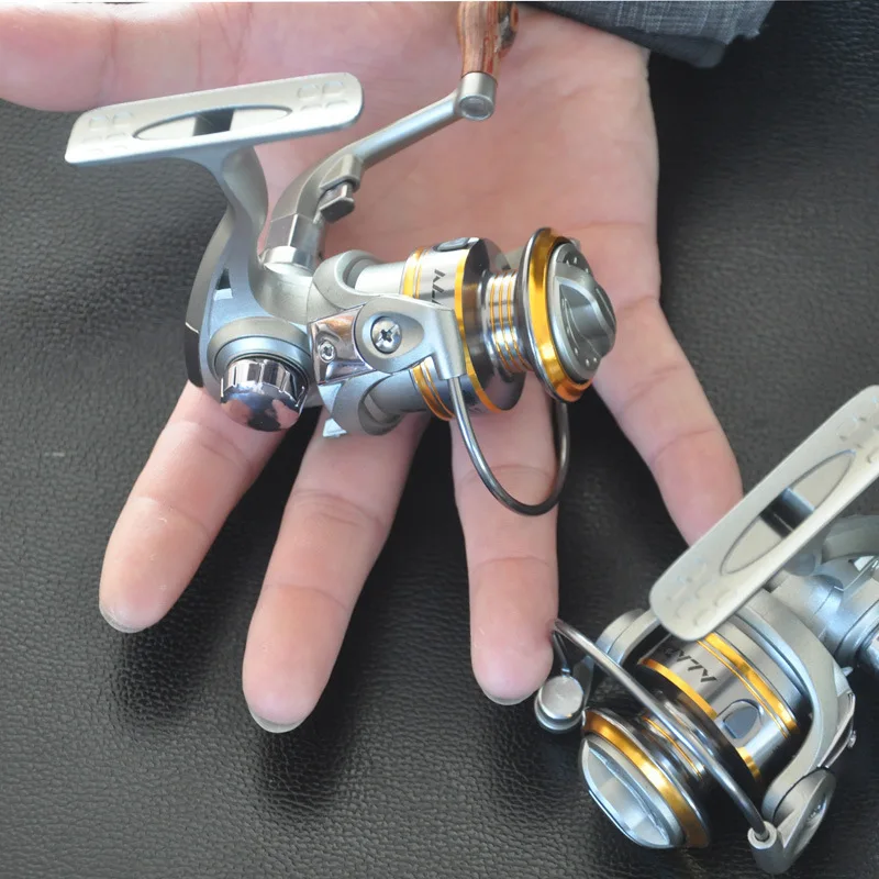 Спиннинговая Рыболовная катушка деликатная мини-катушка фидер маленький whell