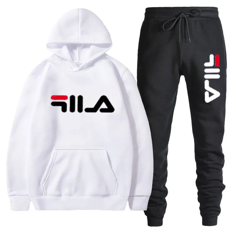 

Мужские спортивные костюмы для влюбленных, мужской облегающий Теплый Женский комплект из двух предметов, плюшевая футболка, мужские спорти...