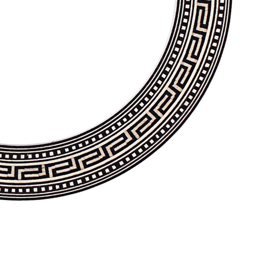 Акустическая гитара звуковое отверстие розетка деревянная инкрустация для