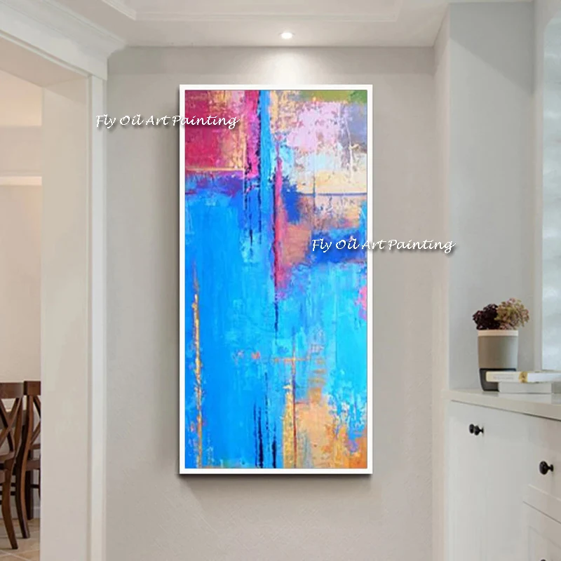 

Abstract modern blue Colorful cuadros decoracion salon cuadros abstractos modernos decorative pictures paintings
