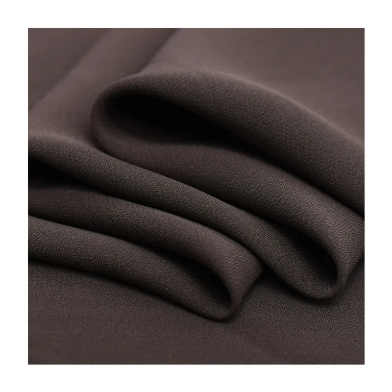 

Heavy silk fabric drape dress fabric dark coffee color silk fabric wholesale silk cloth silk material the cloth