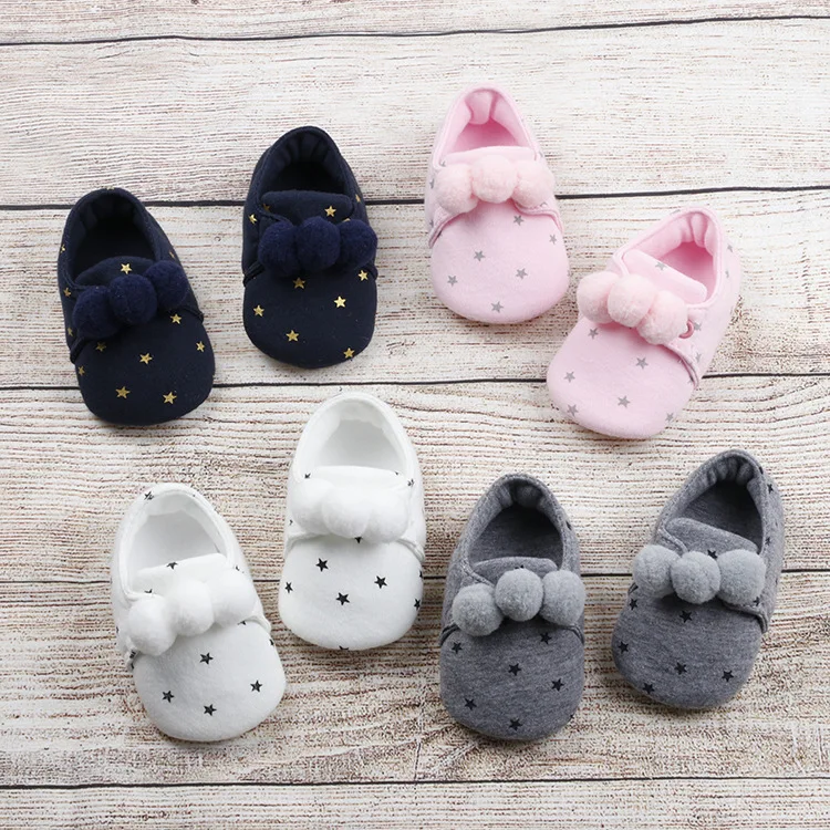 

Baby Toddler Shoes 0-18 Months Sponge Soft Bottom Ball Baby Toddler Shoes
