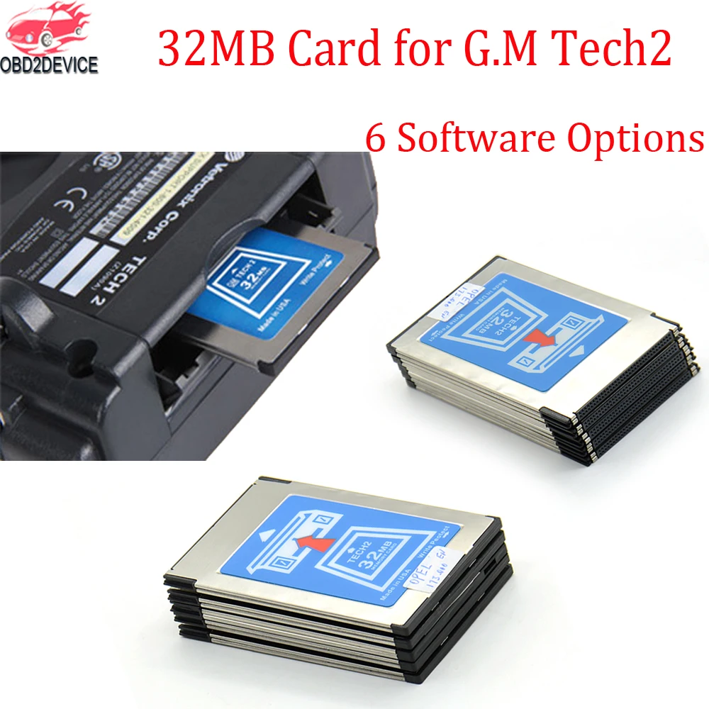 Стабильная производительность карточка 32MB для Tech2 диагностический инструмент Tech