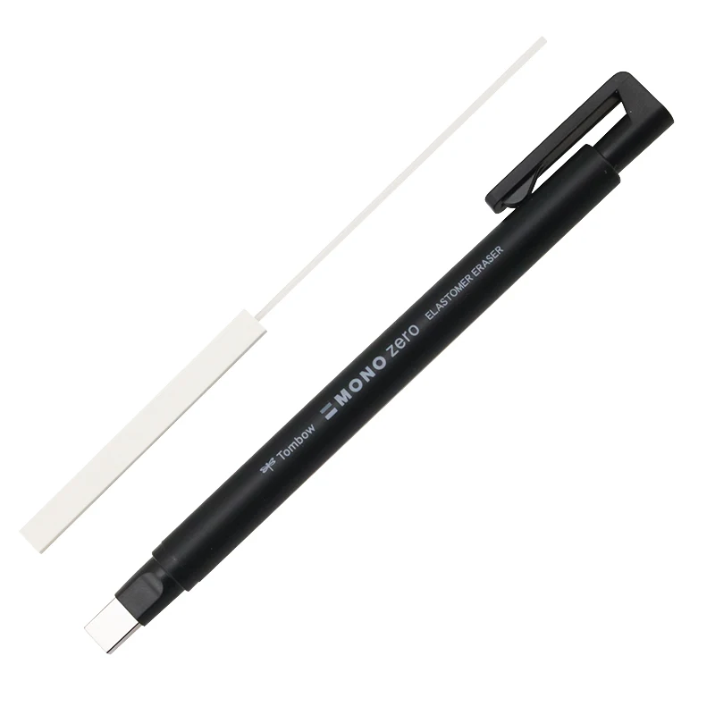TOMBOW MONO Zero ластик механический ластик многоразового использования форма ручки резиновый пресс тип коррекция рисования школьные канцелярские принадлежности 1 шт