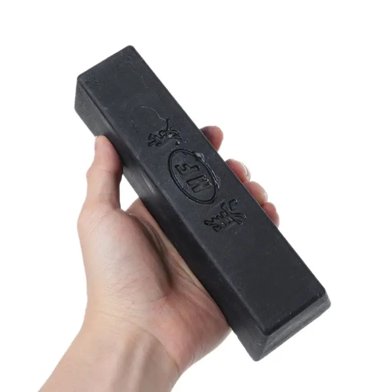 

Abrasive Rough Polishing Paste Wax For Compound Metals Stainless Steel Aluminum Copper Grinding Black 520g 781C