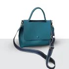 Женская сумка через плечо, из искусственной кожи, в стиле ретро