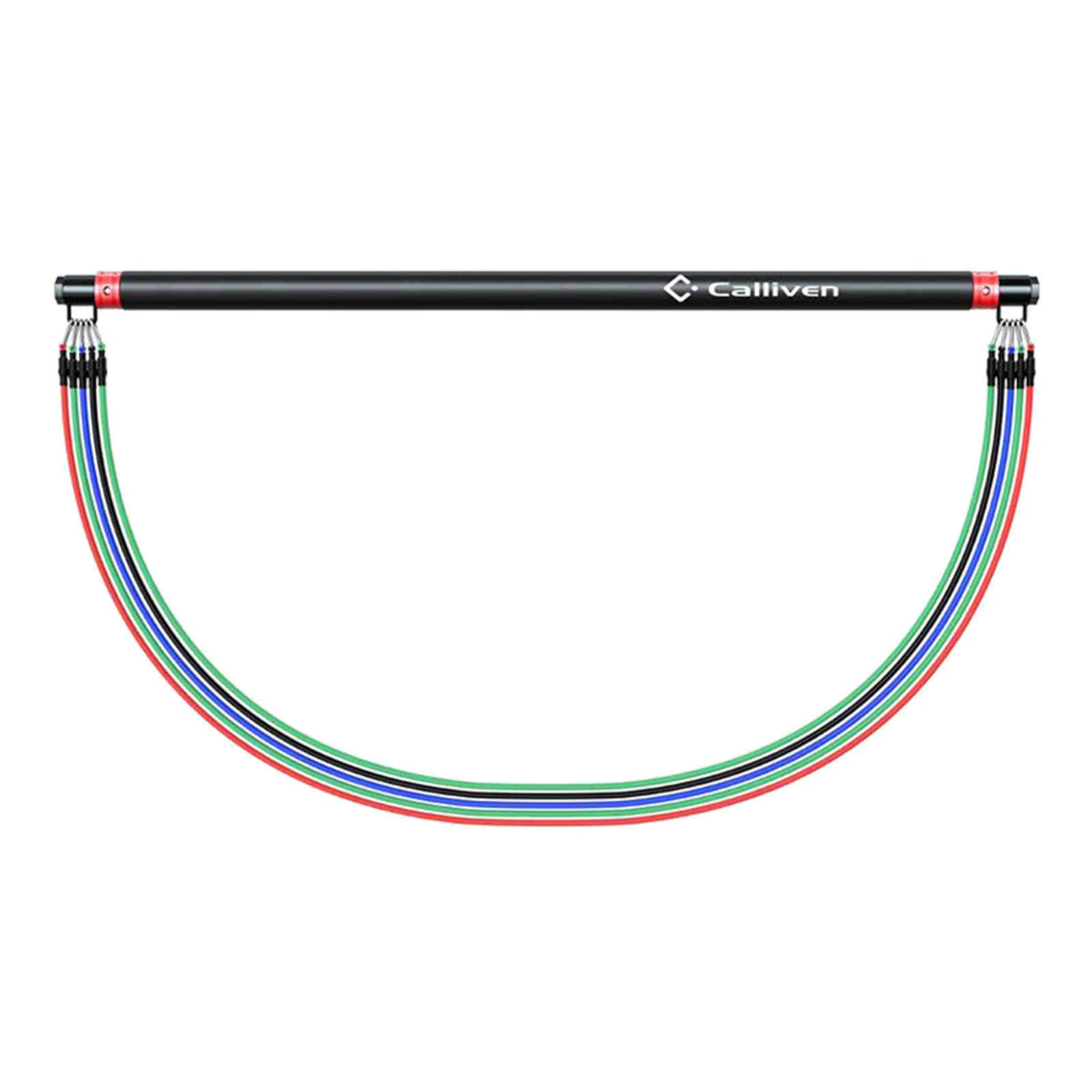 Portable Pilates Bar Stick Adjustable Exercise Resistance Band for Yoga Gym | Спорт и развлечения