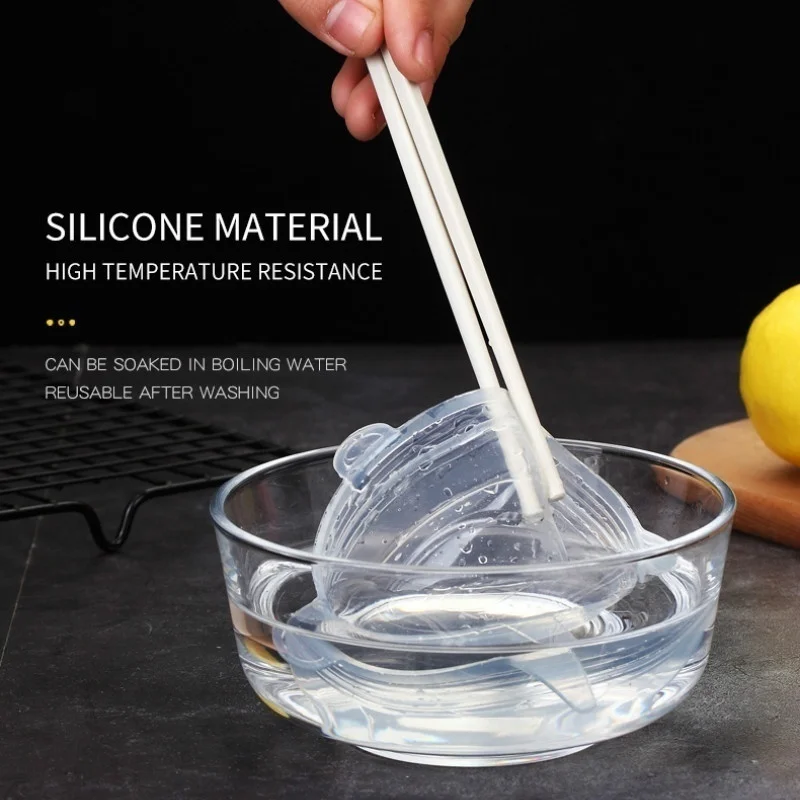 6 шт./компл. многоразовая силиконовая обертка для сохранения свежести продуктов