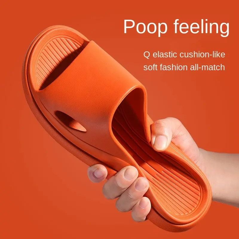 

New Couples Stylish Adult Sandals Slip-Proof Thick-Soled Indoor Outdoor Slippers Men Flip Flops House Sleepers Shoes Woman Home