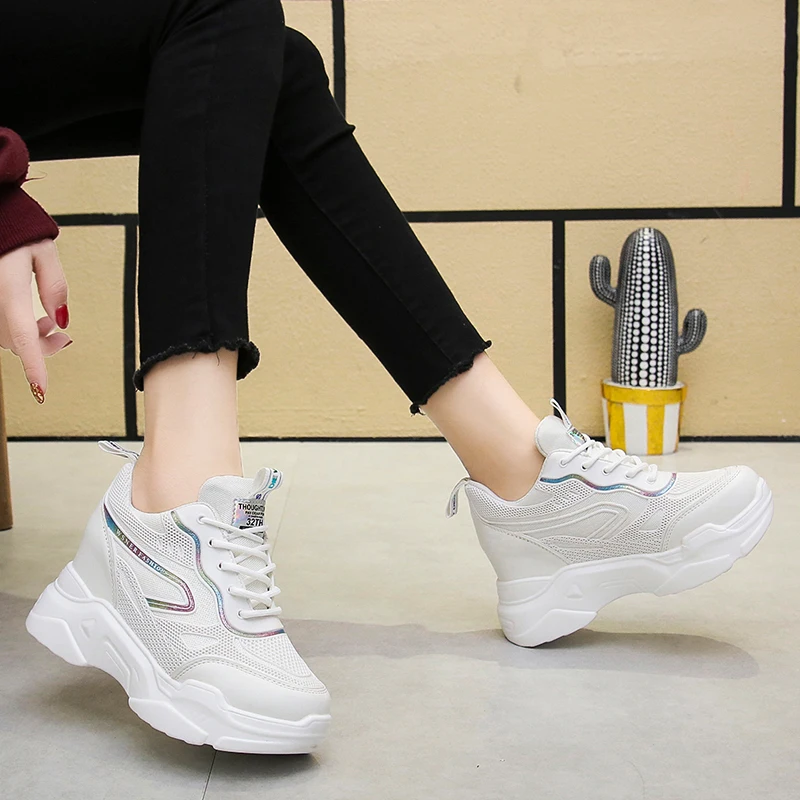 

MCCKLE New Women Sandals Buckle Strap Flock Summer Shoes Chaussures Femme Flat Platform Sandalias Plus Size Shoes 2020 Fashion