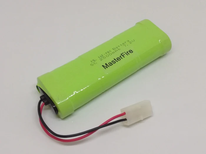 Аккумуляторная батарея MasterFire 7 2 V 2500mAh 6x SC Ni MH RC никелево металлогидридные