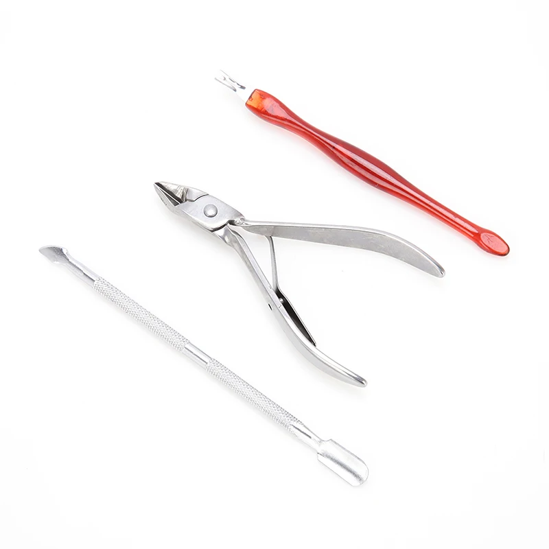 3 шт./компл. вилочный триммер пилинговый нож для удаления кутикулы и кожи | Красота