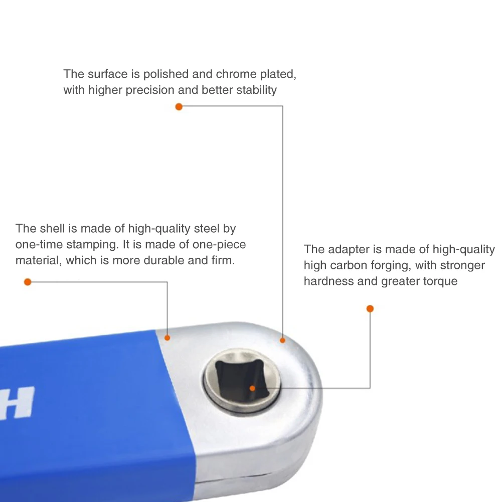 

Repair Durable Practical High Carbon Steel Increase Smoothness Hand Tools Offset Extension Wrench With Adapters Multifunction