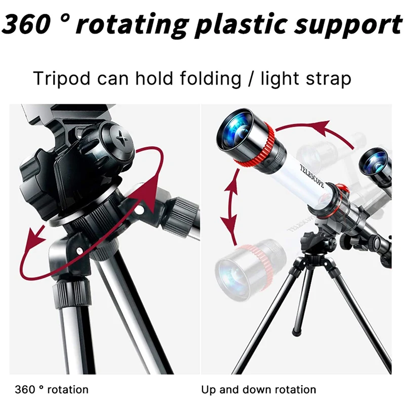 20-40X астрономический телескоп для детей и взрослых бинокль начинающих с триподом