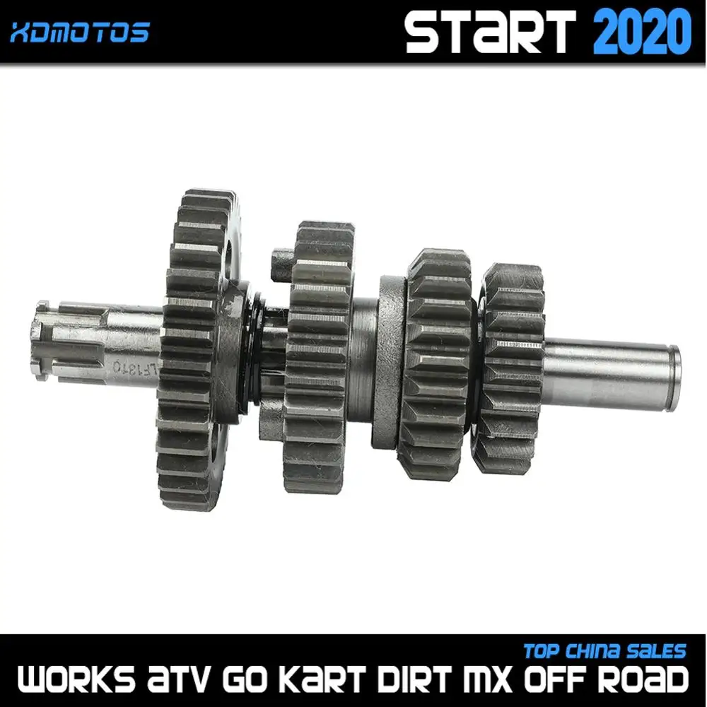 LF150cc Коробка передач двигателя счетчик вала комплект для Lifan 150 150cc 1P56FMJ