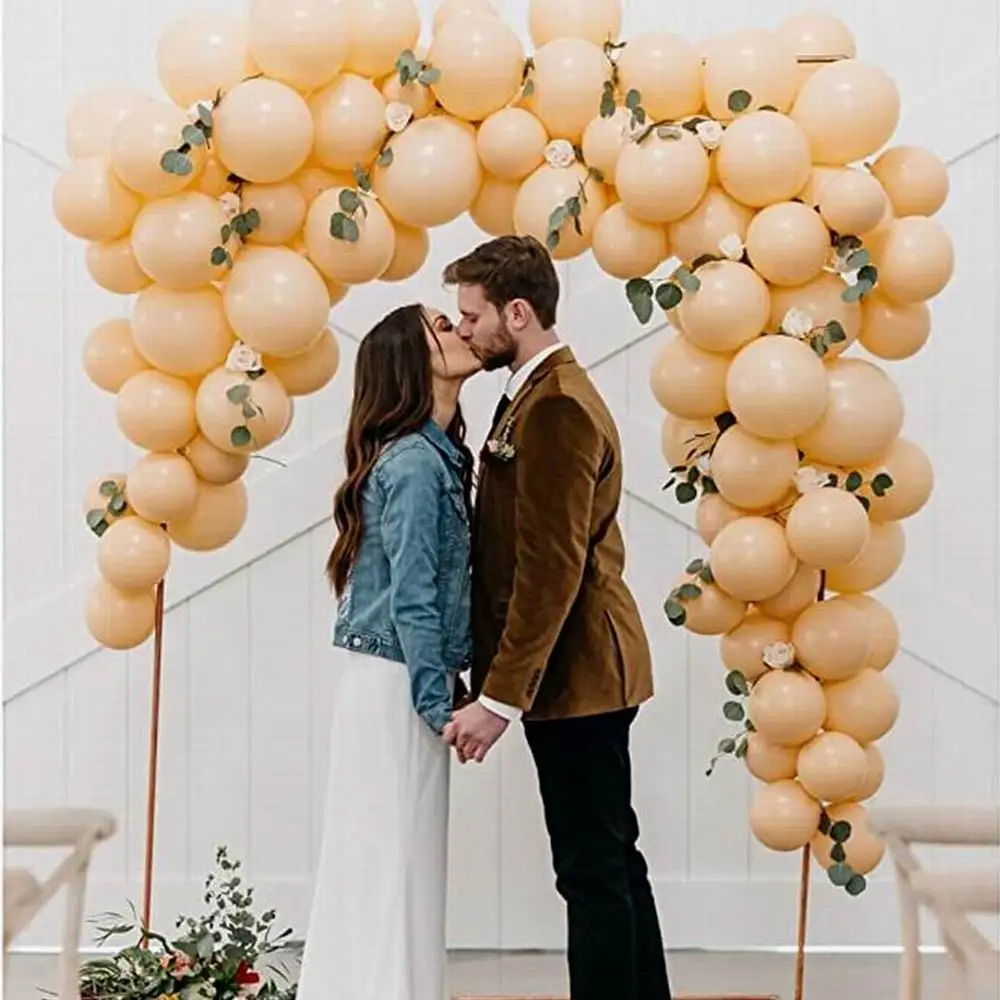 50 шт. Румяна Пастельная кожа цветные латексные воздушные шары комбинированная