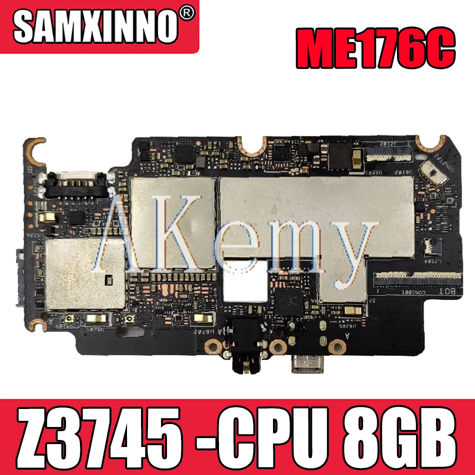

Новый оригинал для For Asus MeMO Pad 7 ME176C ME176 планшеты материнская плата для ноутбука mianboard логическая плата W/ Z3745 -CPU 8GB