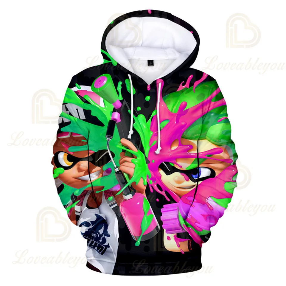 

2021 New Hip Hop Hoodies Kids Game Sweatshirts Printed Harajuku Girls Sudadera Pullovers