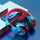Беспроводные Bluetooth-наушники B39, светодиодная подсветка, игровая гарнитура с диаметром драйвера, беспроводные наушники, поддержка TF-карты