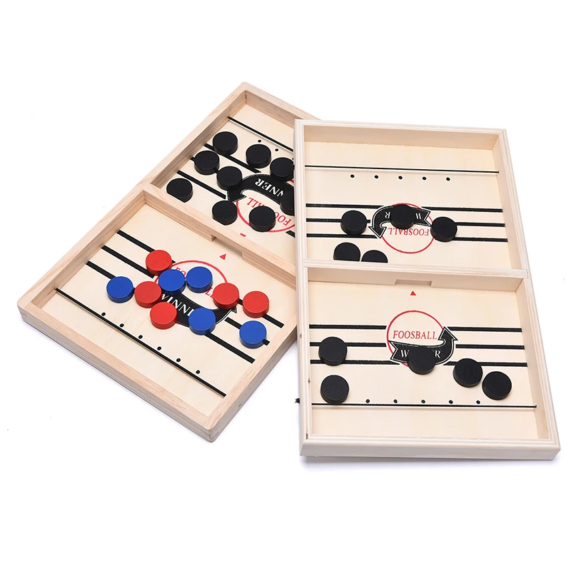 

Hot Fast Hockey Sling Puck Game Paced Sling Puck Winner Fun Toys Board-Game Party Game Toys For Adult Child Family Games
