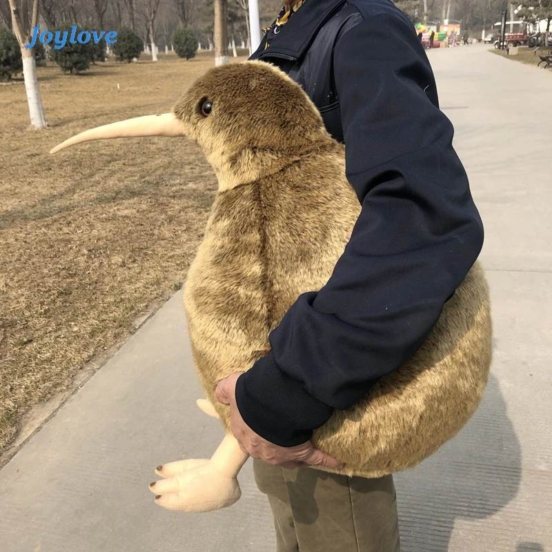 

JOYLOVE Kiwi Bird Plush Stuffed Doll Big Simulation Bird Doll Animal Kiwi Bird Plush Toys Realistic Animals Plush