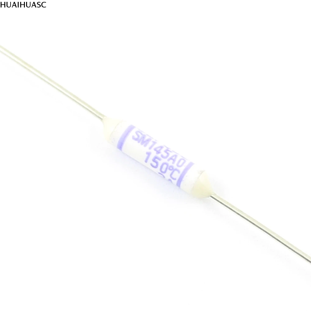 10 шт. микротемпературный осевой SM Термопредохранитель 150 градусов TF выключение 2