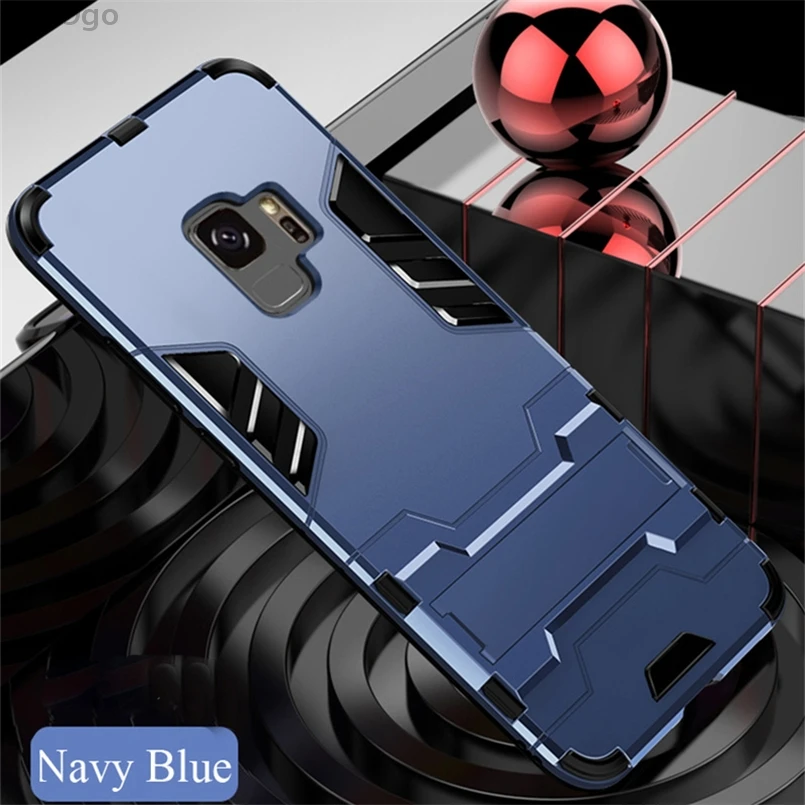 Shockproof Kickstand Case For Samsung A8 A6 Plus J6 J4 2018 Hybrid Armor Galaxy J2 Pro J7 DUO Max DYee |