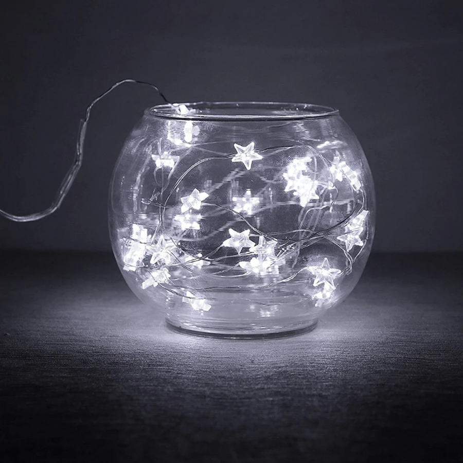 Рисунок 5 - Сказочная гирлянда со светодиодами в форме звезд