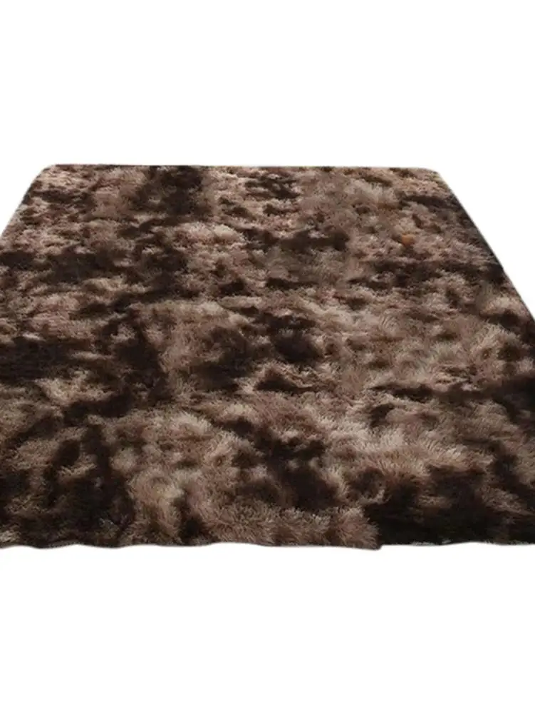 Толстый ковер для гостиной плюшевый дет пушистый напольный ковры окна