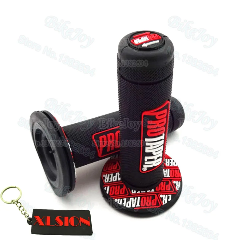 Мягкие резиновые рукоятки красные для MX внедорожника питбайка квадроцикла багги