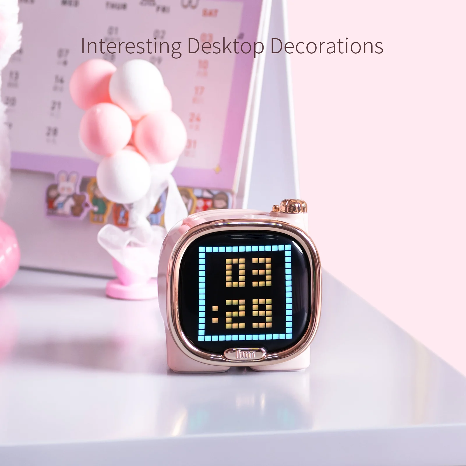 Divoom Zooe Pixel Art Bluetooth-динамик портативная мини-музыка милая Беспроводная настольная