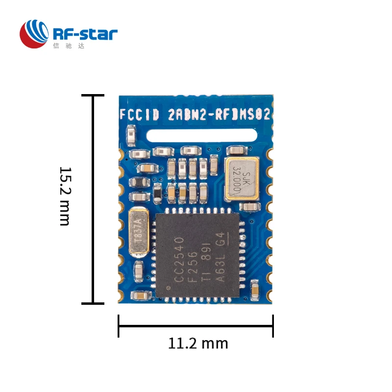 TI CC2540 с низким энергопотреблением 4 дБм 50 м 2 ГГц BLE 0 модуль Маяк RF-BM-S02 | Электронные