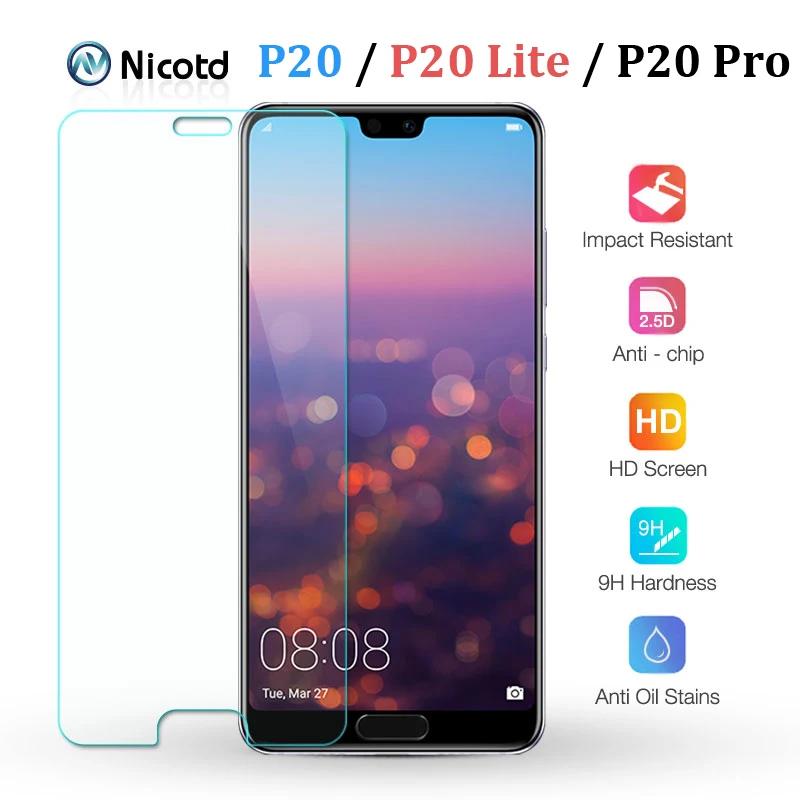 

3-1Pcs 9H Protective Glass For Huawei P20 Screen Protector Tempered Glass For Huawei P20 Lite Protective Film For Huawei P20 Pro