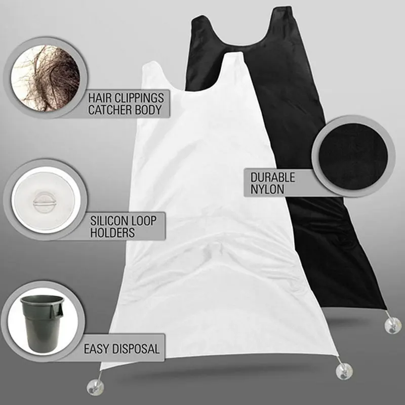 Мужской фартук для бритья ухода за бородой нагрудник триммер стрижки бороды и