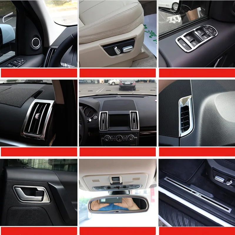 Кондиционер Выход воздуха зеркало заднего вида сиденья для Чтения Свет Накладка