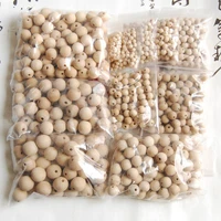 2 300pcs natural wooden spacer beads round eco friendly loose wood bead diy crafts supplies jewelry making bracelet accessories