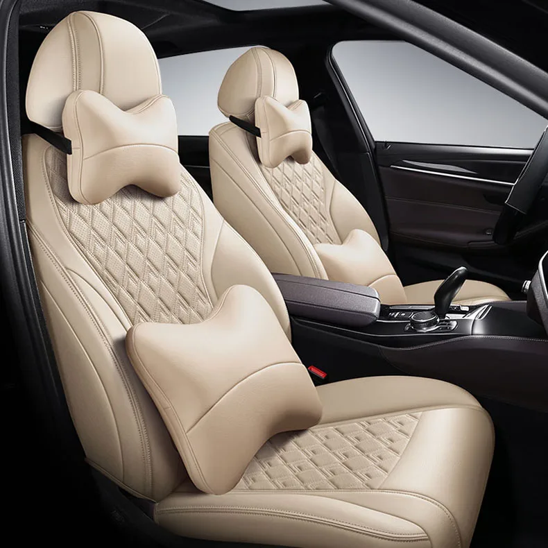 

Custom Leather car seat cover For Ford Fiesta Mondeo Fusion Focus Escort S-MAX Edge Kuga Taurus Automobiles car Seat Cover