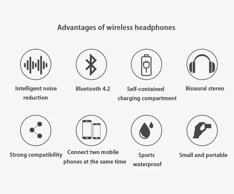 I9 i9S TWS беспроводные наушники, портативная bluetooth-гарнитура, невидимый наушник для IPhone X 8 7 Plus, для мобильных телефонов Xiaomi на Android