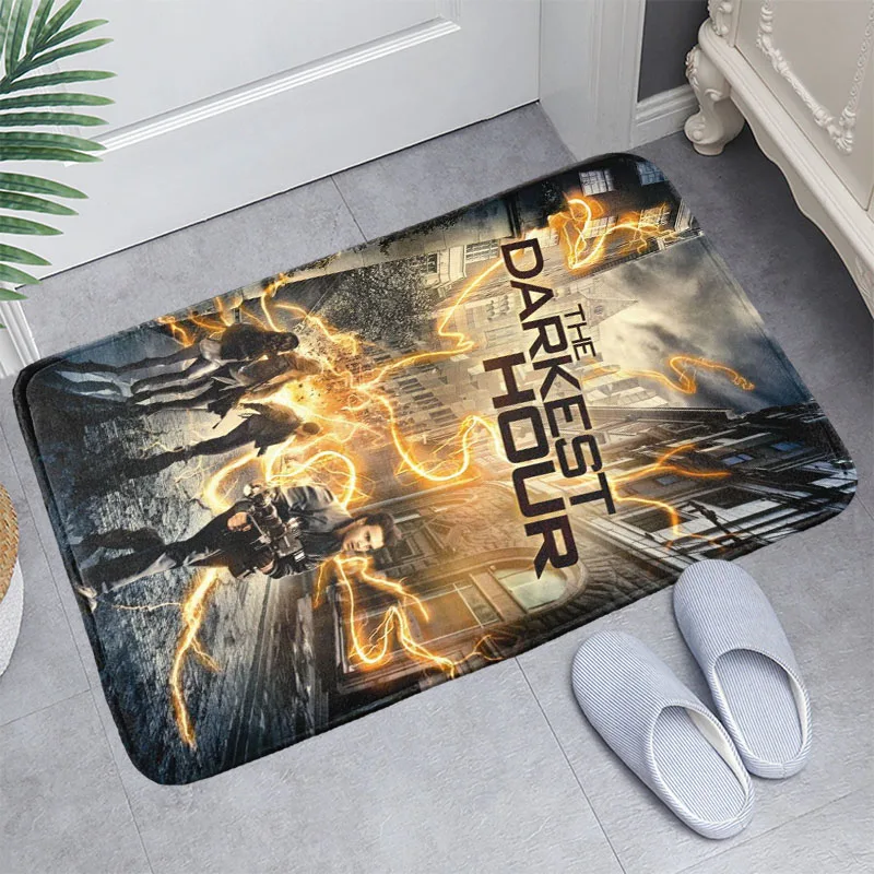 

New Arrival Doormat The darkest hour 2011 Home Mat Machine Made Anti Slip Carpet Living Room/Hallway Bath Mat For Kids Gift