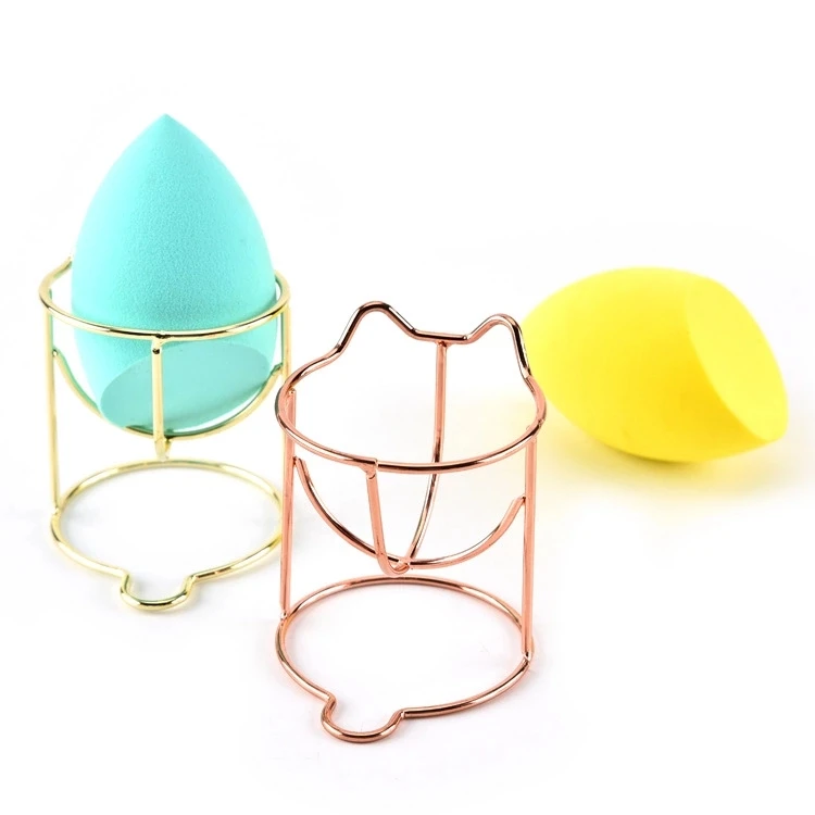 1pc Makeup Sponge Powder Puff Rack Egg Bracket Box Dryer Organizer Beauty Shelf Holder Desktop Storage Dropshipping | Канцтовары для