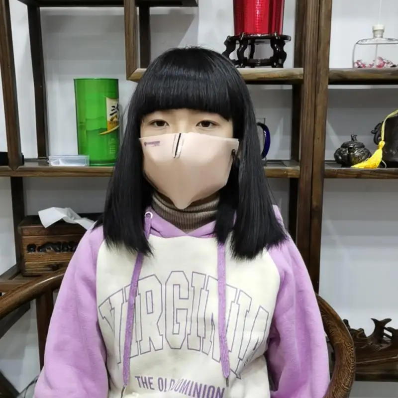 2021 новая Антибактериальная Глянцевая Спортивная Защитная медная маска для детей